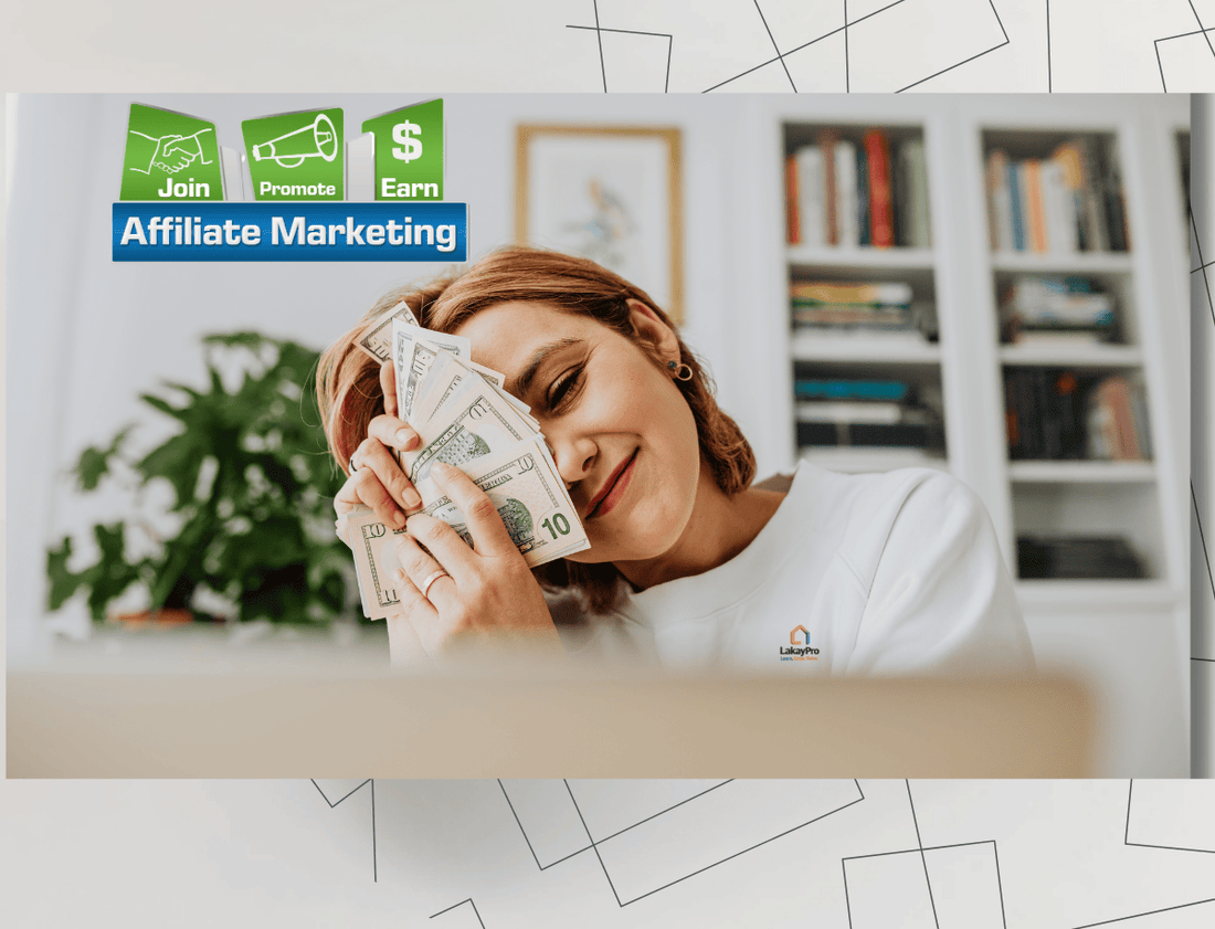 Fi k ap souri kouvri je l ak bil dola, senbolize kòb li fè sou entènèt