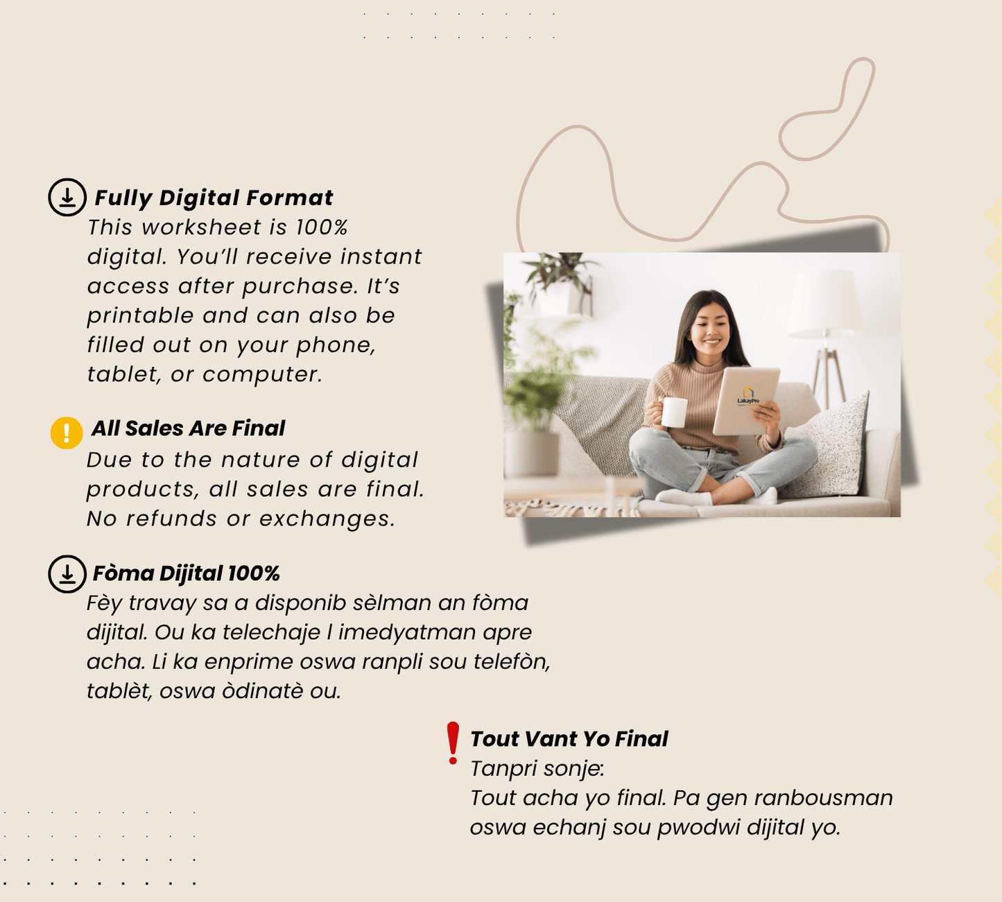 Business Idea Generator Worksheet (Bilingual: EN + Kreyòl)